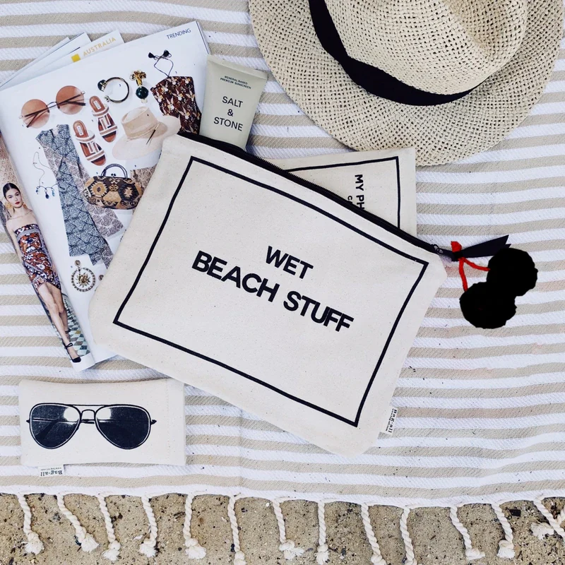 Aufbewahrung nasse Badesachen WET BEACH STUFF Druck