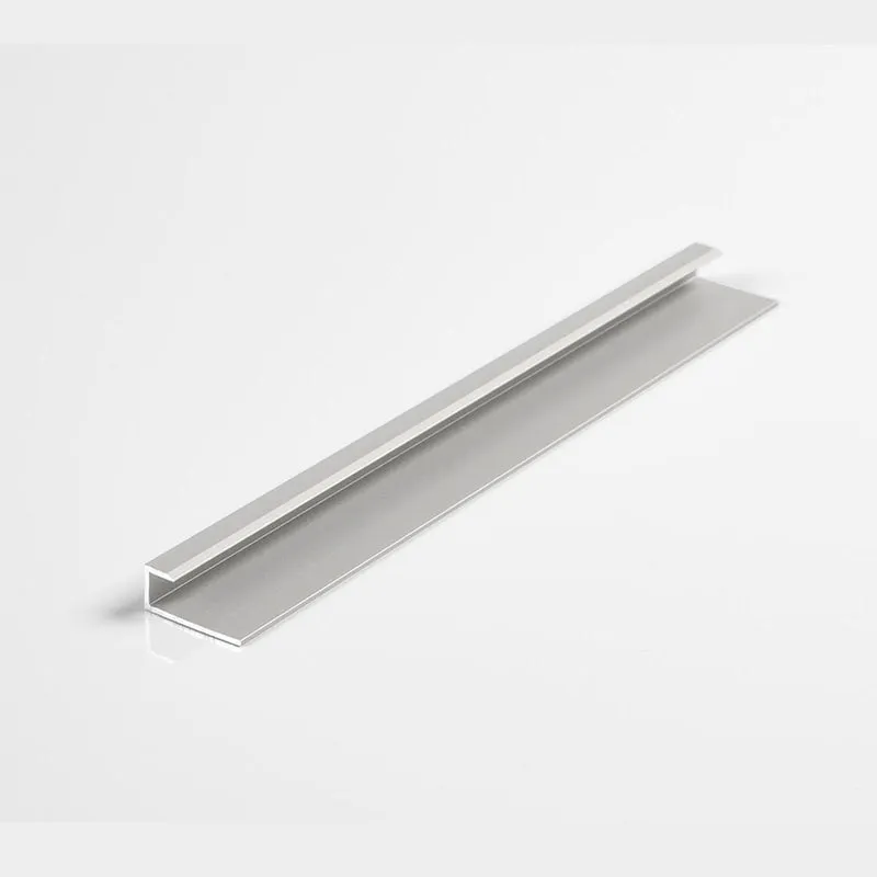 Profil de finition de départ aluminium
