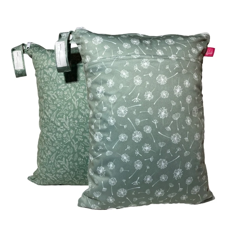 Wetbag Set „Salbei“ - Hygienebeutel für Reise & Alltag