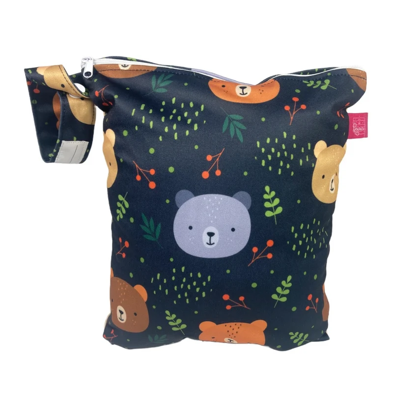 Mittelgroße Wetbag „Bären“