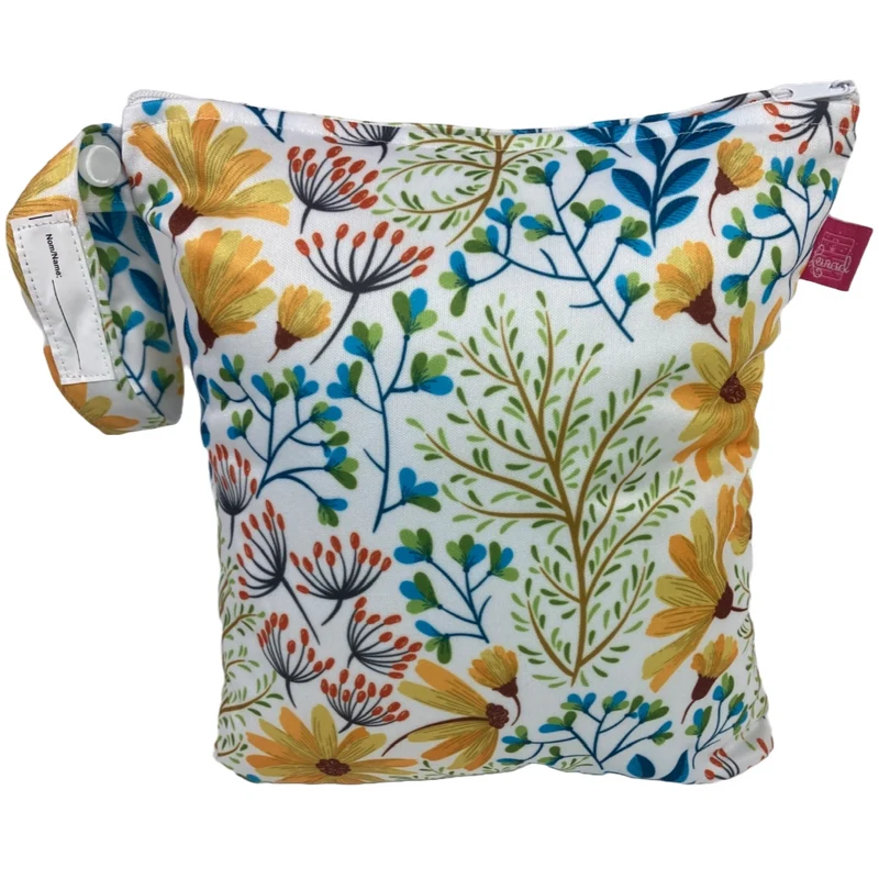 Mittelgroße Wetbag „Blumen“