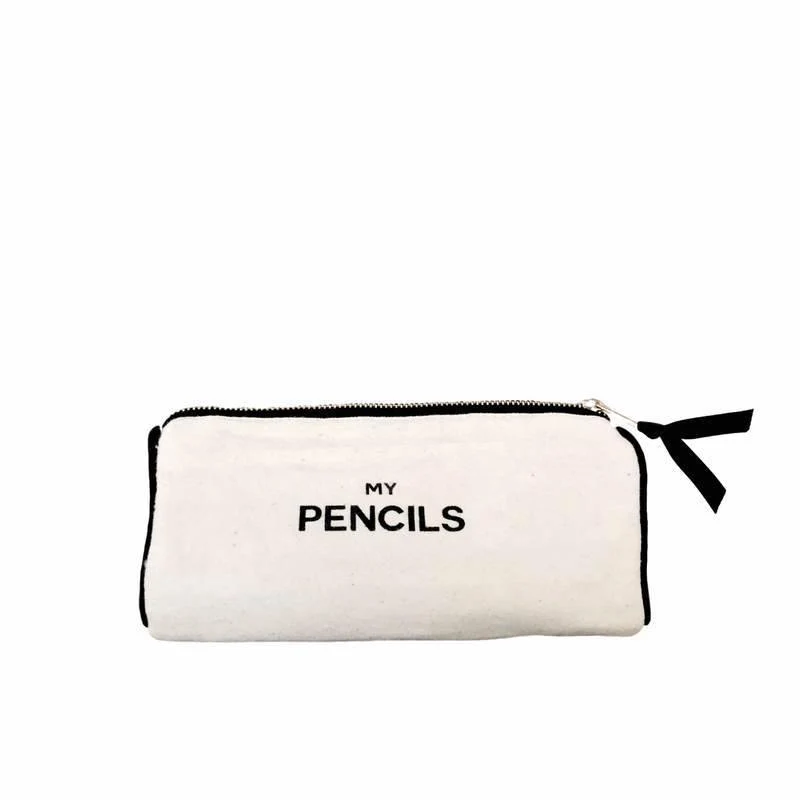 Stifte Etui Federmäppchen Baumwolle MY PENCIL Druck