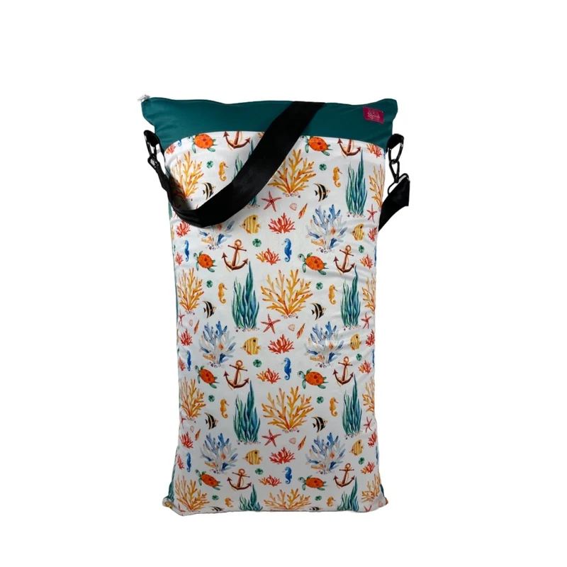 XXL Wetbag „Unterwasser“ - waschbarer Wäschebeutel