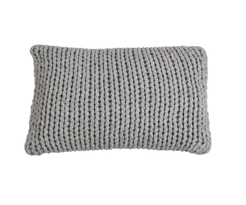 Kissenbezug mit Strickmuster Manchester