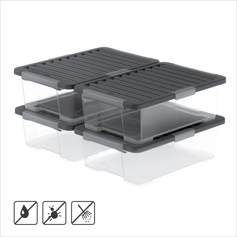 Boxen-Set - 4-teilig 30l CORE Pro