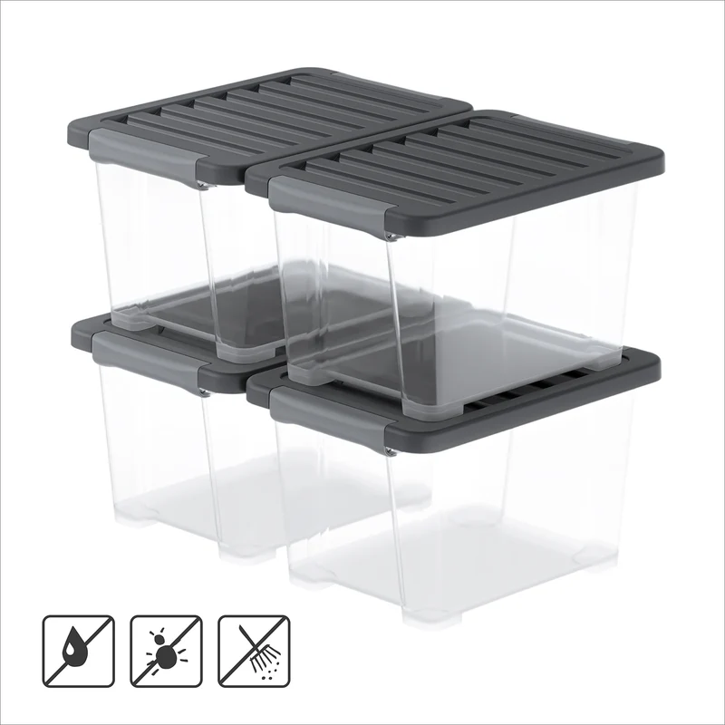 Boxen-Set - 4-teilig - 15l CORE Pro