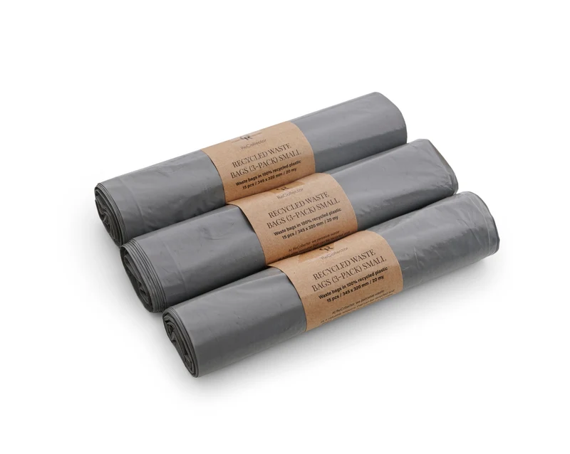 RECYCLED WASTE BAGS small - Iron Blue