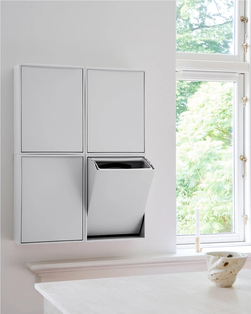 Recycling box - Brilliant White