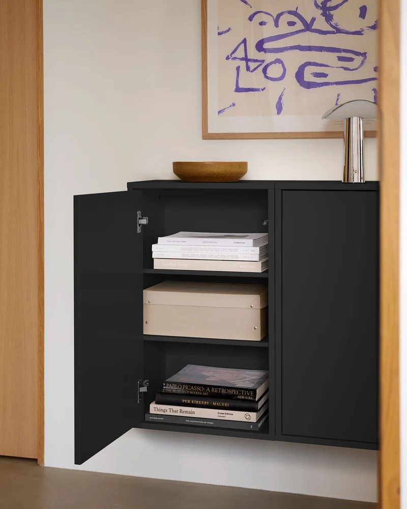 Wall Cabinet - Black Raven
