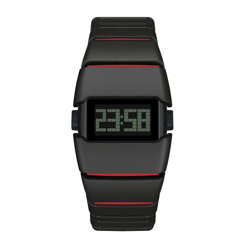 Digitale Herren-Sportuhr mit LED-Display und Kalenderfunktion – Voltrex