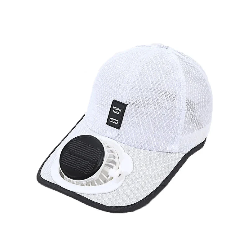 Sonnenkappe mit integriertem USB-Ventilator und UV-Schutz – BreezeCap