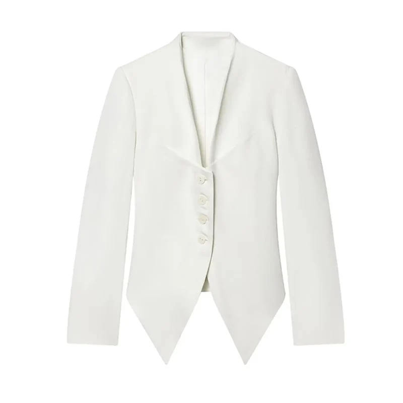 Élise Damen Blazer mit Schleifendetail und Einreihigem Verschluss