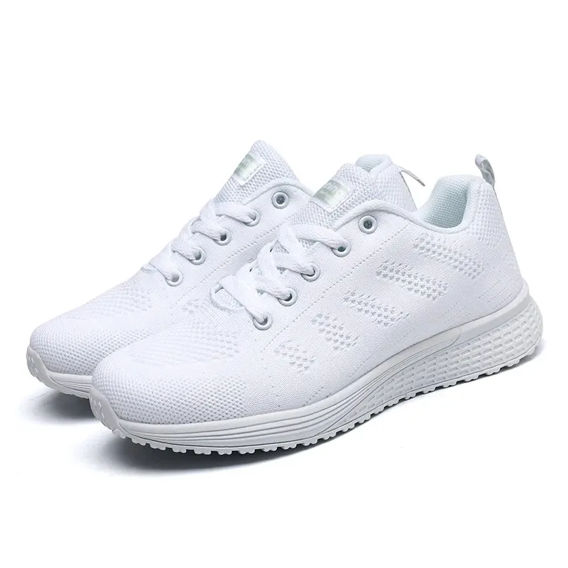 Alvera Damen Laufschuhe mit Mesh-Obermaterial und Schnürung
