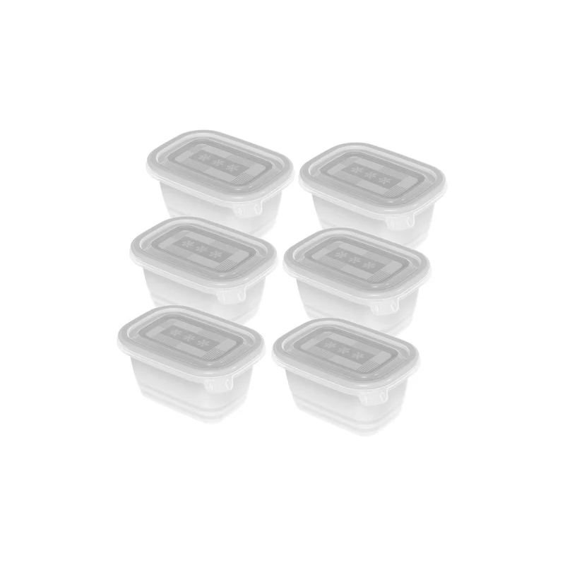 6er Set Gefrierdosen 0,25 l FREEZE
