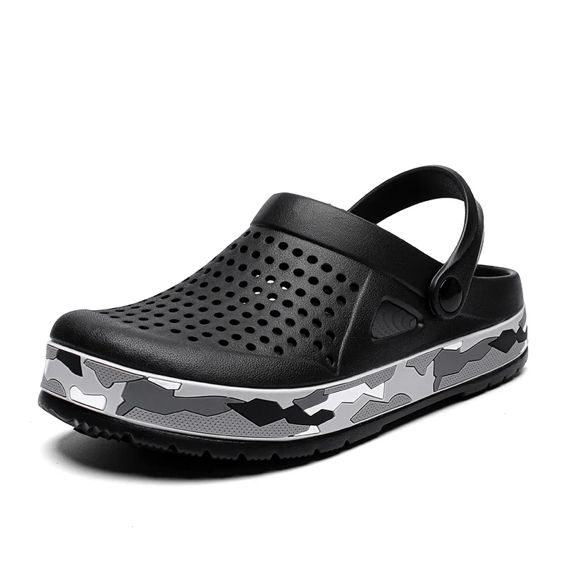 Veltrion Herren Clogs mit rutschfester Sohle