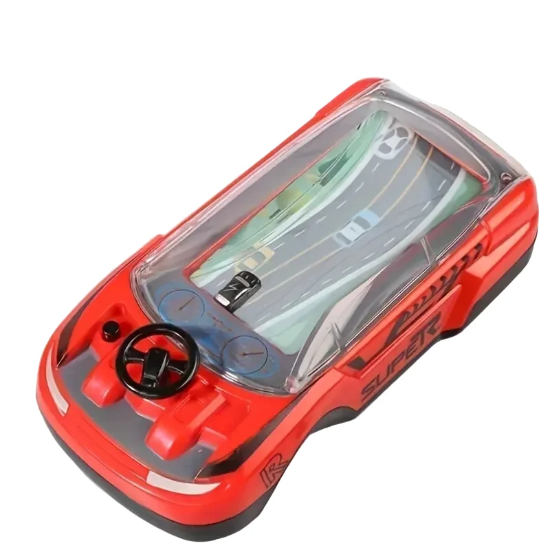 Handheld-Rennspielgerät mit interaktivem Spielkonzept