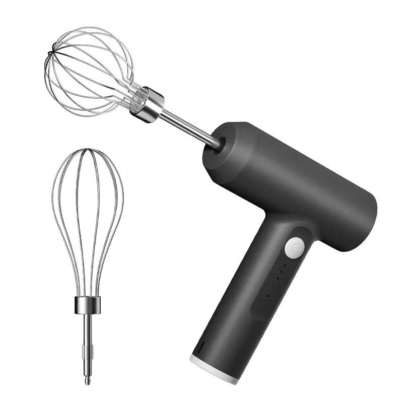 Mixora kabelloser elektrischer Handmixer mit 3 Geschwindigkeiten