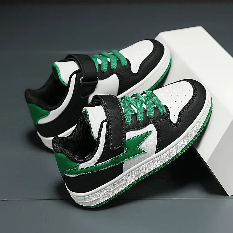Torvian Kinder Sneaker mit Klettverschluss und rutschfester Sohle