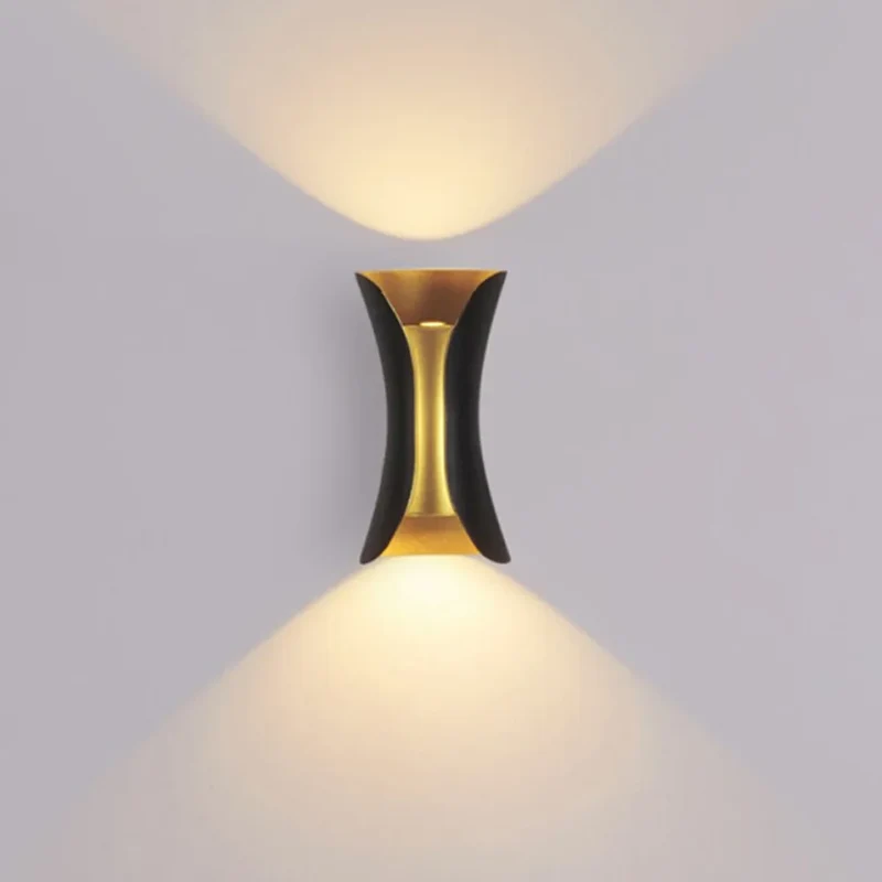Aurevix LED Wandleuchte Aluminium Innen und Außen Wandlampe