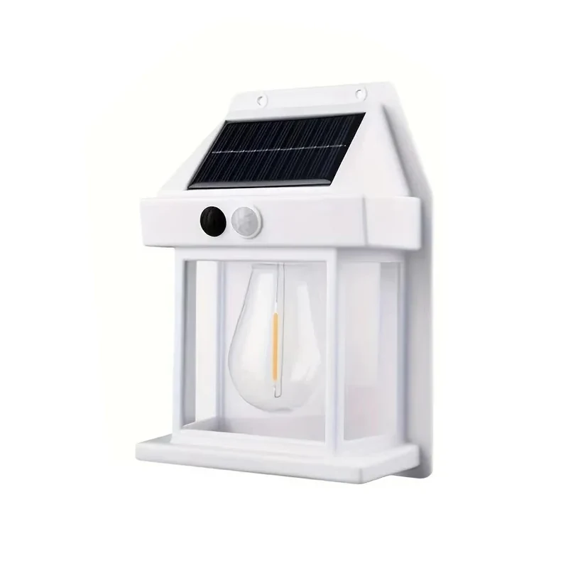 Solvire LED Solar Wandleuchte mit Bewegungssensor und Dämmerungssensor