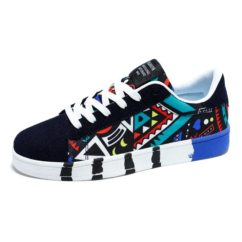 Karvion Unisex Canvas Sneakers mit Schnürung