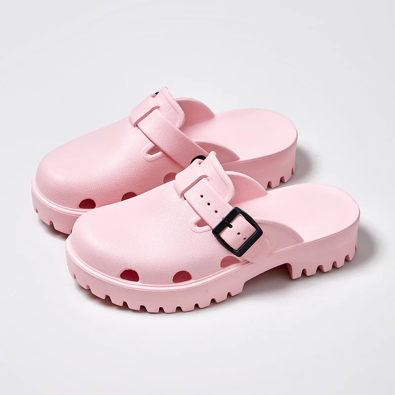Marvella Damen Plateau-Sandalen mit Schnallenverschluss