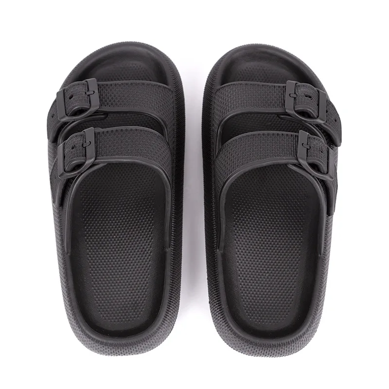 Velmora Unisex Slides mit Doppelriemen und verstellbaren Schnallen