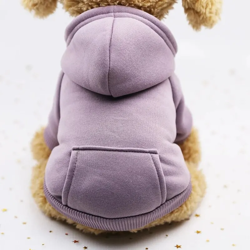 Mirello Hunde-Hoodie aus Polyester für Herbst und Winter