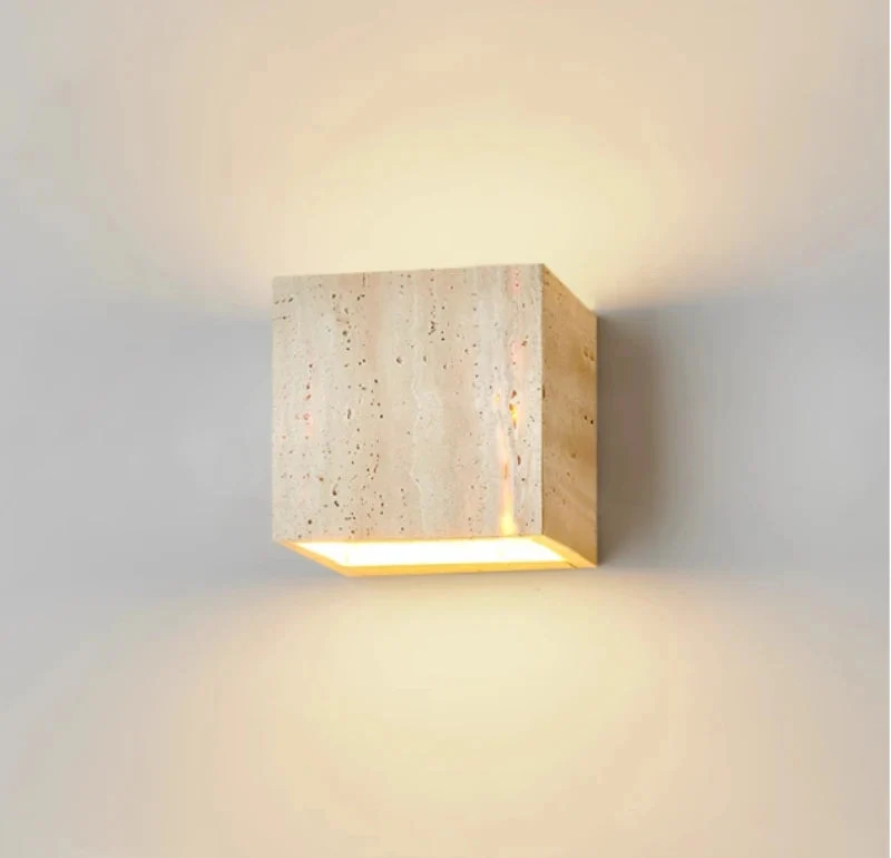 Kaivo Wandleuchte aus Stein – Japanisch inspiriertes Design