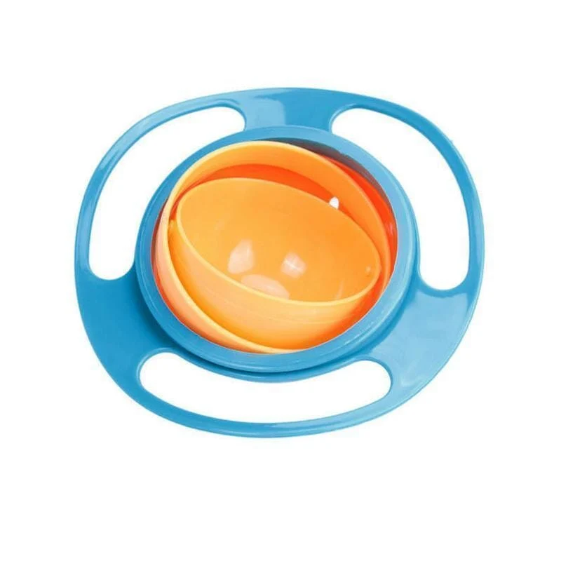 OrbitSnack Kinder-Snackschale mit Drehmechanismus