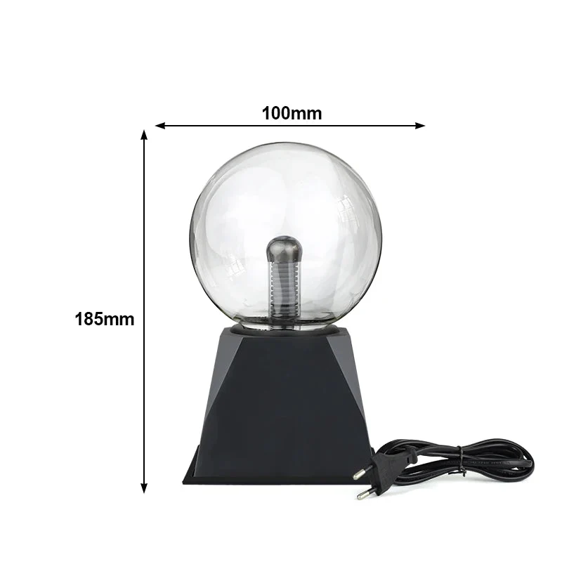 LumiSphere Plasma-Lampe – LED Tischlampe mit Plasmakugel-Effekt