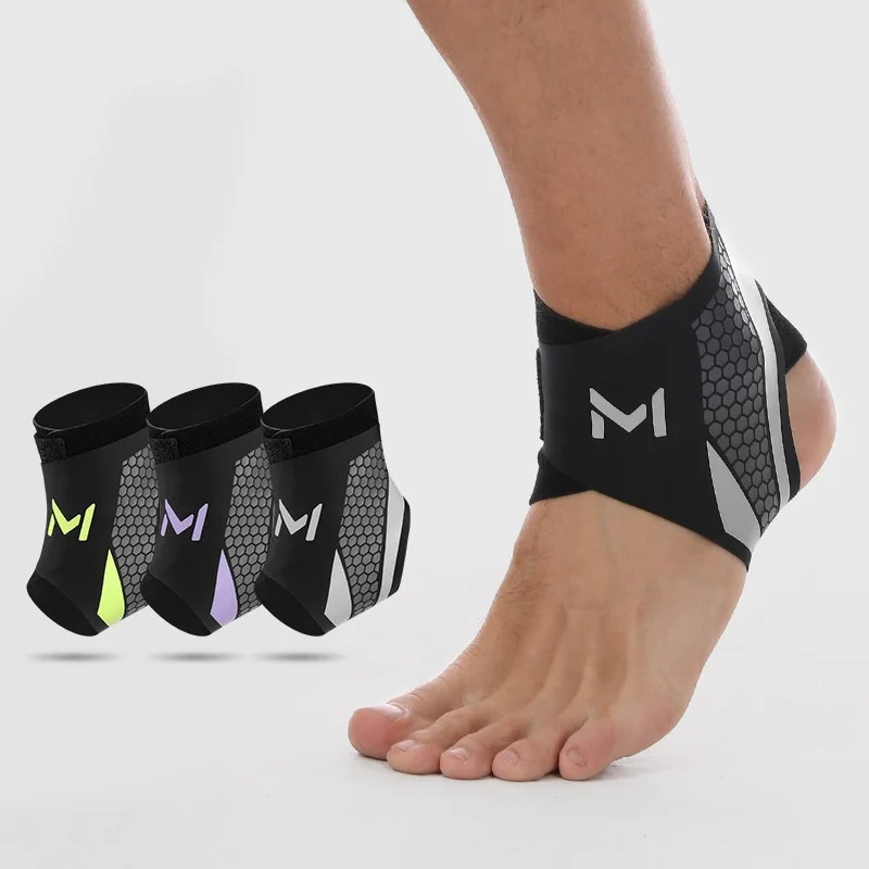 Knöchelbandage Elastisch Fußbandage Sprunggelenk Sport Fitness Unisex