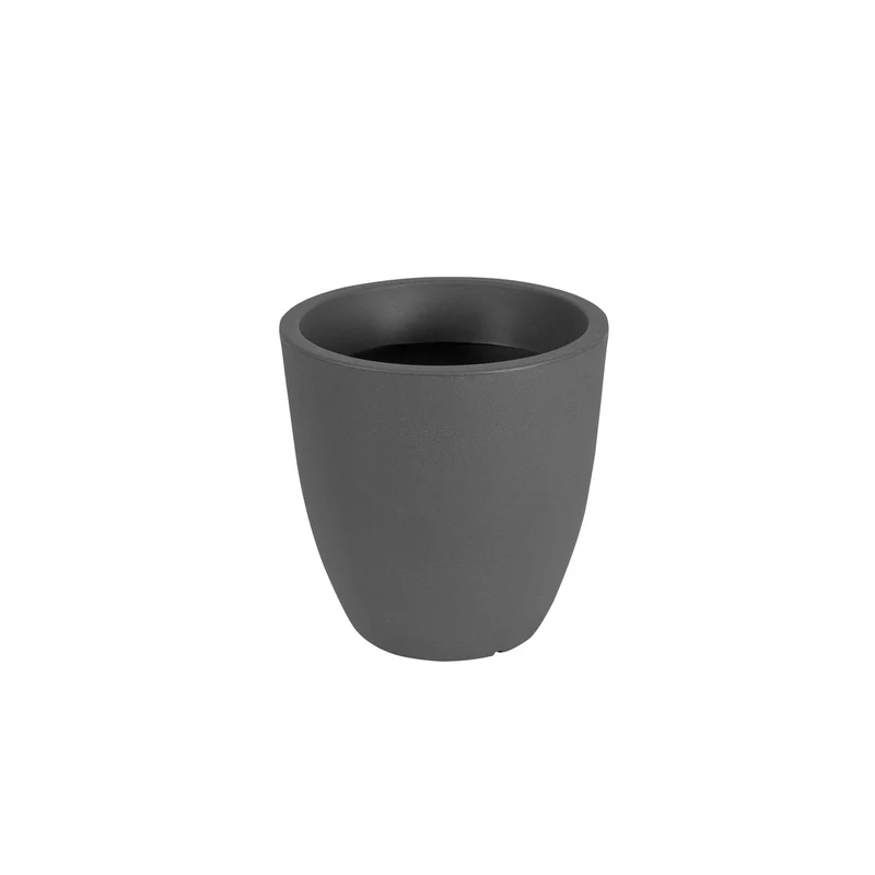 Vaso alto BIZET-40 | Grigio scuro