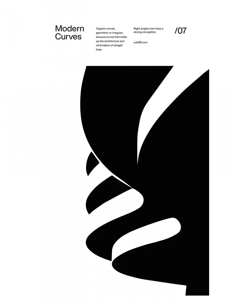 Modern Flowing Curves