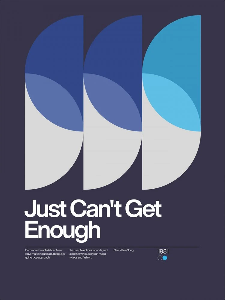 Eighties New Wave Graphic