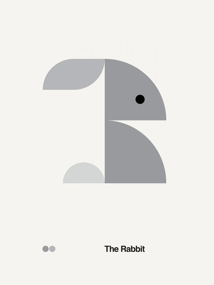 Modern Geometric Bunny