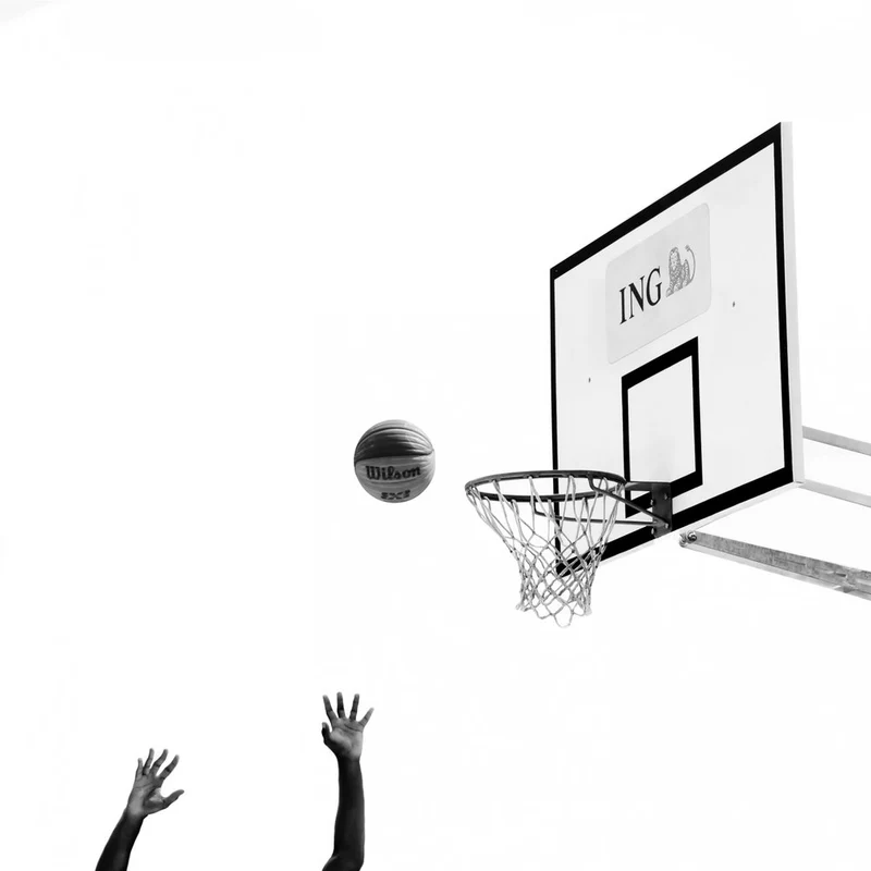 Basketball Game Action