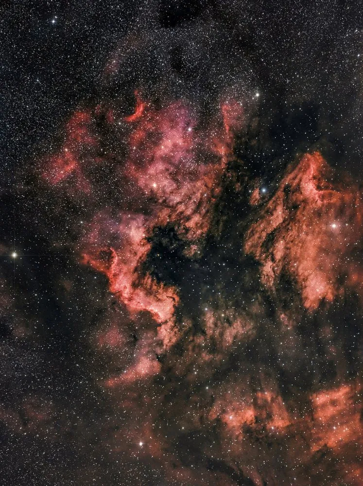 Cosmic Red Nebula
