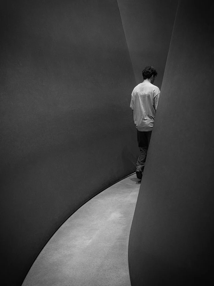 Man in Dark Passage