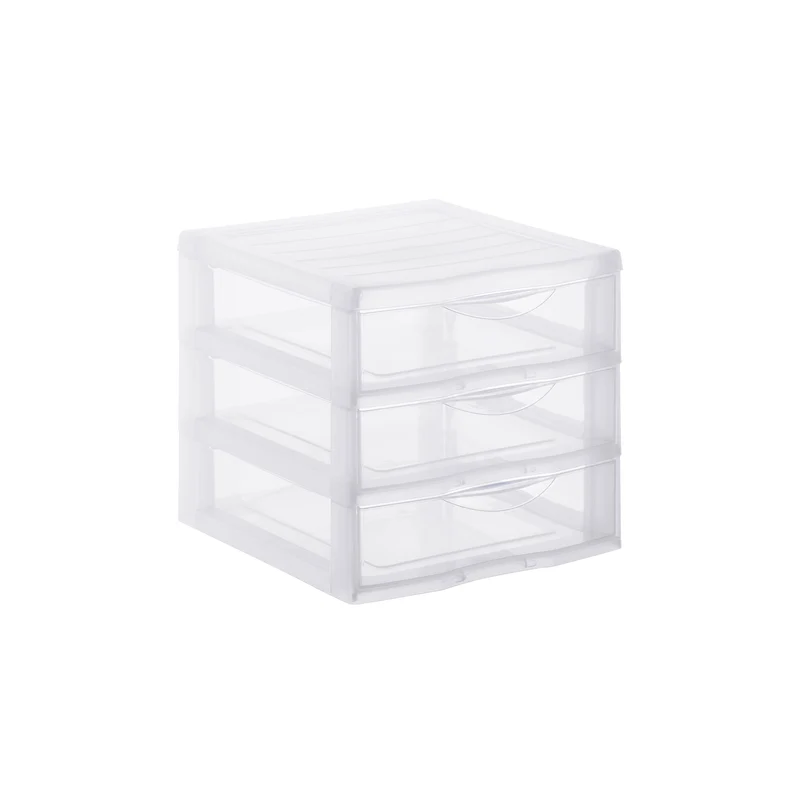 Schubladenbox 3 Schübe DIN A6 ORGAMIX