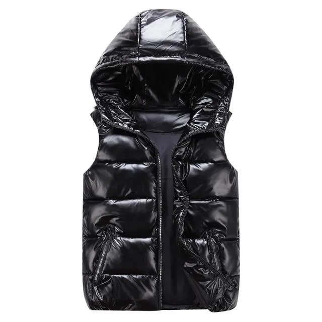 Varello ärmellose Jacke mit Reißverschlusstaschen und leichter Passform für Alltag und Outdoor