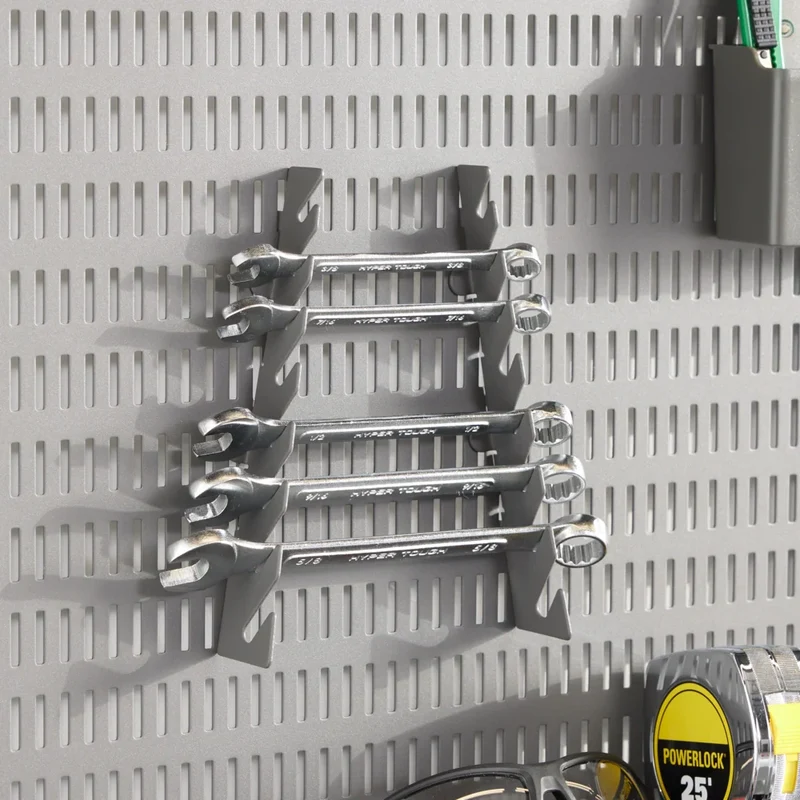 Pegboard sleutelhouder set van 2 matgrijs - Garage+ by Elfa