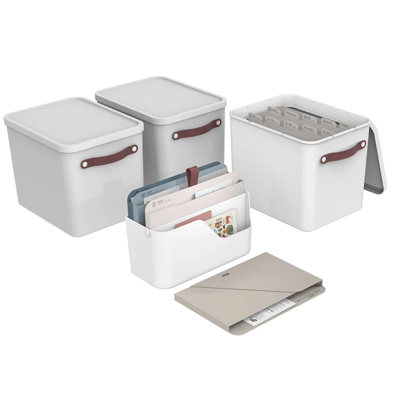 Set Inbox + 3 Archivboxen MY PAPER Plus
