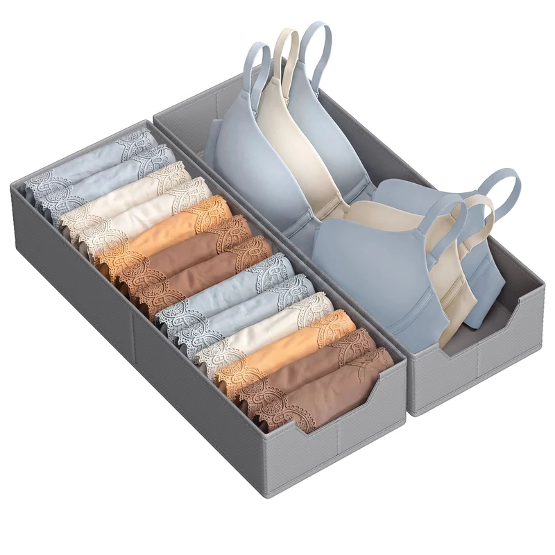 Faltbare Schubladen-Organizer 2er Set