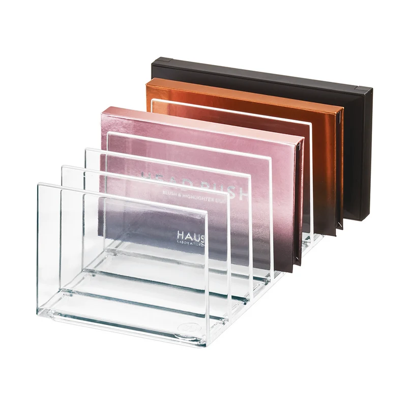 Make-up-Paletten-Organizer transparent iDesign - Sarah Tanno