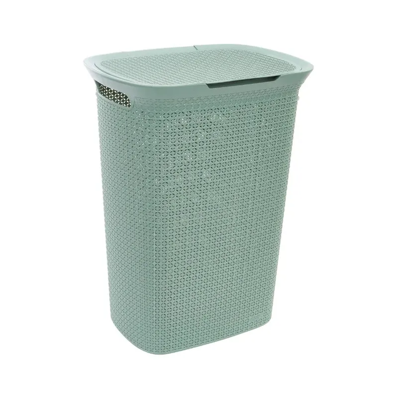 Kunststof wasmand met deksel 57 liter Five®
