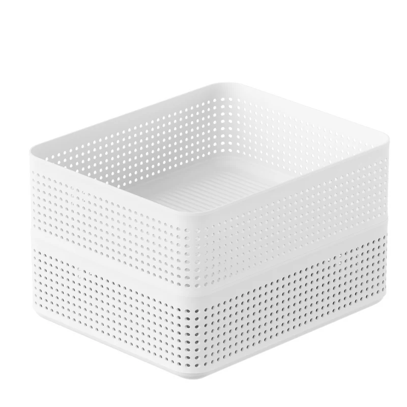 Kleiderschrank Organizer 2er Set Korb XL | WOP