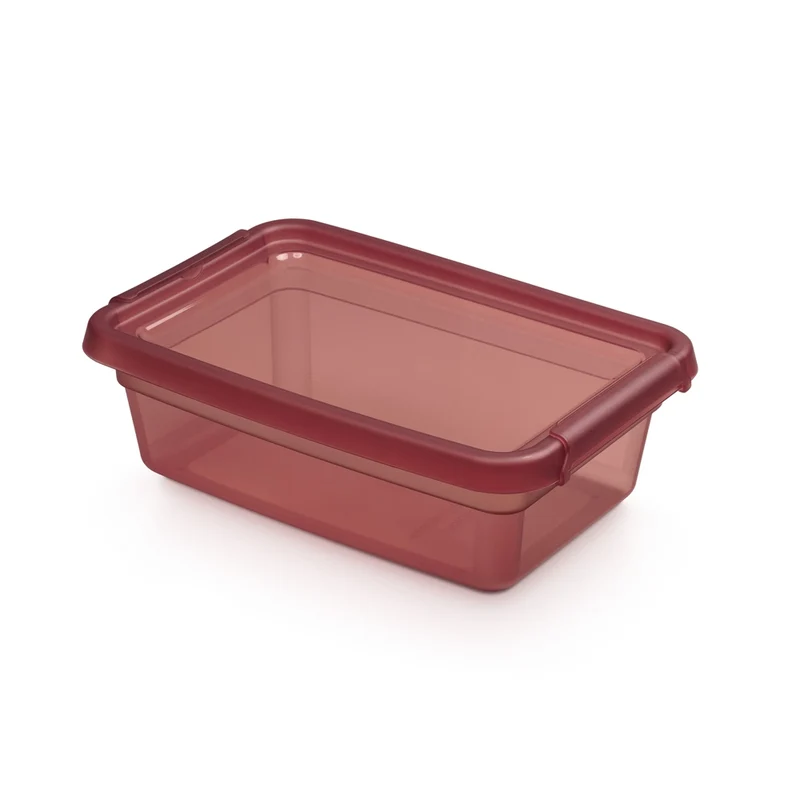 Rote stabile Aufbewahrungsbox Orplast - BaseStore