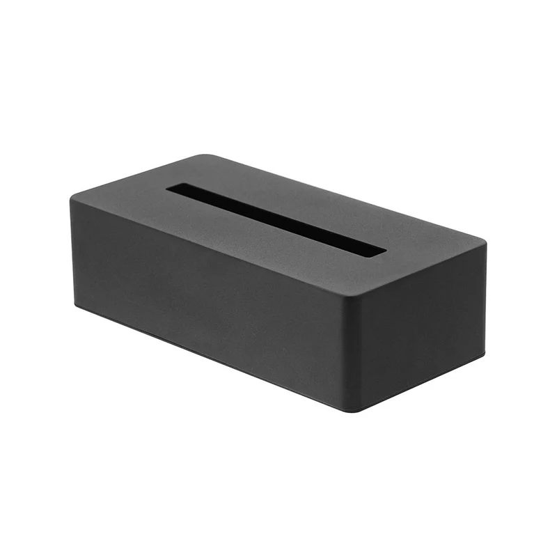 Tissue-Box Metall schwarz Yamazaki