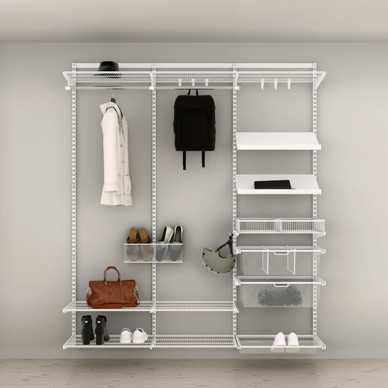 Elfa Premium Hal Opstelling Compleet - 185,5 cm